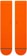 Stance Icon Sock - orange - front