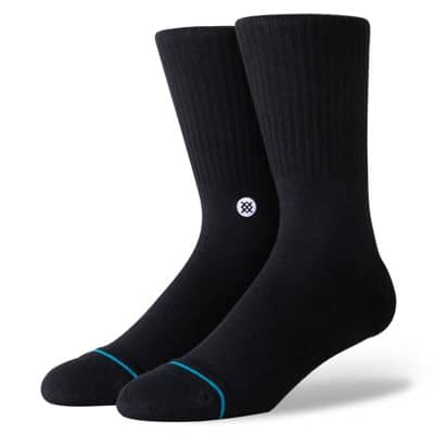 Stance Icon Sock - black/white - view large