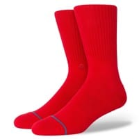 Stance Icon Sock - red