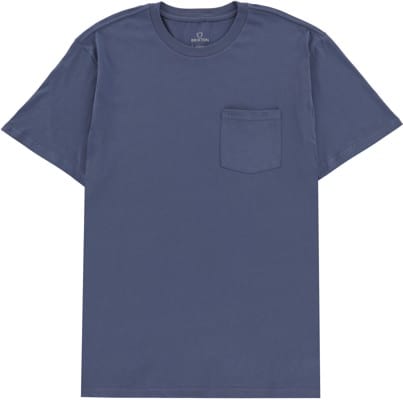 Brixton Basic Pocket T-Shirt - pacific blue - view large