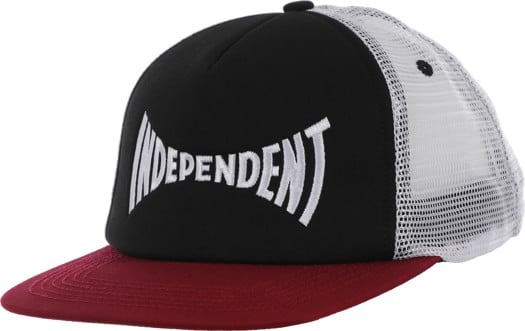 Independent Span Trucker Hat - black/red/white - view large