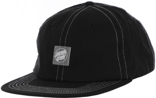 Santa Cruz Travelers Opus Snapback Hat - black - view large