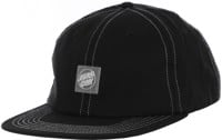 Santa Cruz Travelers Opus Snapback Hat - black