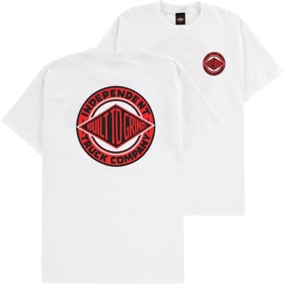 Independent BTG Summit T-Shirt - white/red - view large