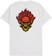 Creature Bonehead Flame T-Shirt - white - reverse