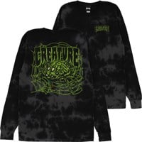 Creature Spindel L/S T-Shirt - black dip