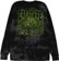 Creature Spindel L/S T-Shirt - black dip - reverse