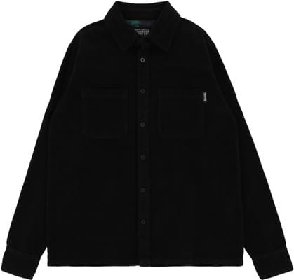 Creature Void Corduroy L/S Shirt - black - view large