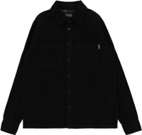 Creature Void Corduroy L/S Shirt - black