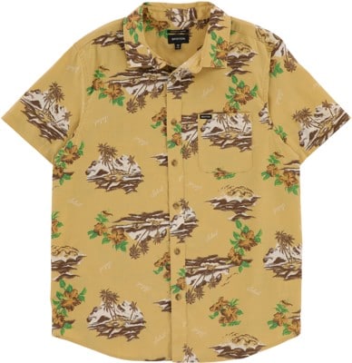 Brixton Charter Print S/S Shirt - straw/paradise - view large