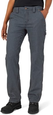 Dickies Women's Carpenter Hickory Stripe Pants - rinsed hickory stripe - view large