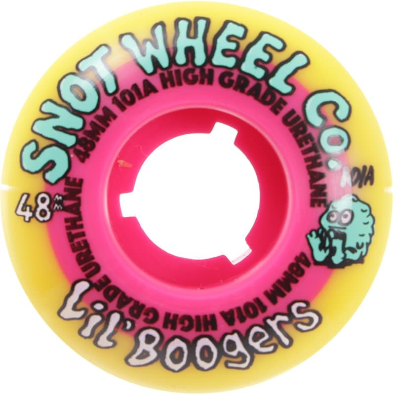 Snot Lil' Boogers Skateboard Wheels yellow/pink (101a) Tactics