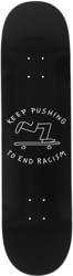 Keep Pushing Skateboard Deck