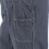 Dickies Women's Heritage Bib Overall Pants - rinsed hickory stripe - pocket