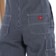Dickies Women's Heritage Bib Overall Pants - rinsed hickory stripe - reverse detail