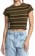 RVCA Women's Classmate T-Shirt - dark olive