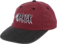 Baker Jollyman Snapback Hat - red/black