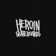 Heroin Curb Vs Nail T-Shirt - black - front detail