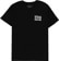 Heroin Curb Vs Nail T-Shirt - black - front