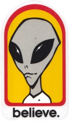 Alien Workshop Believe Sticker - view large