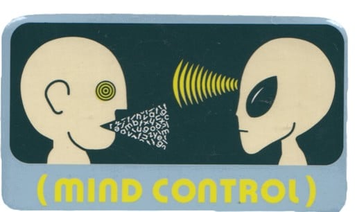 Alien Workshop Mind Control Sticker - view large