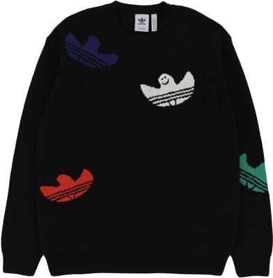 Adidas Shmoofoil Knitted Sweater - black/multicolor - view large