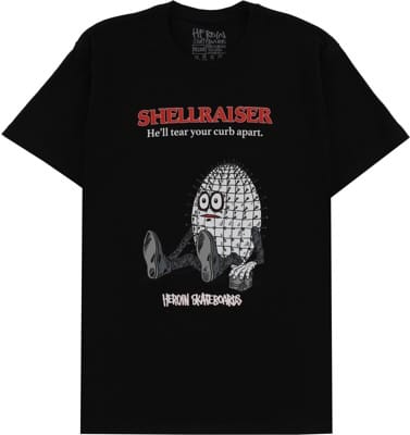 Heroin Shellraiser T-Shirt - black - view large