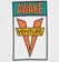 white/orange/green - front detail