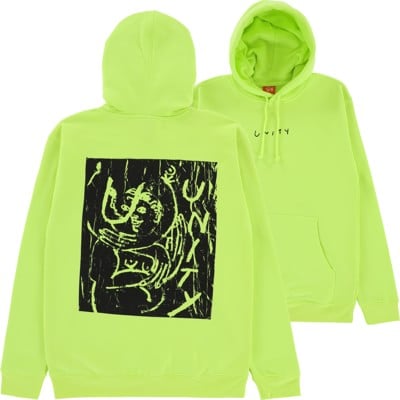 Unity Banners Hoodie - safety green - view large