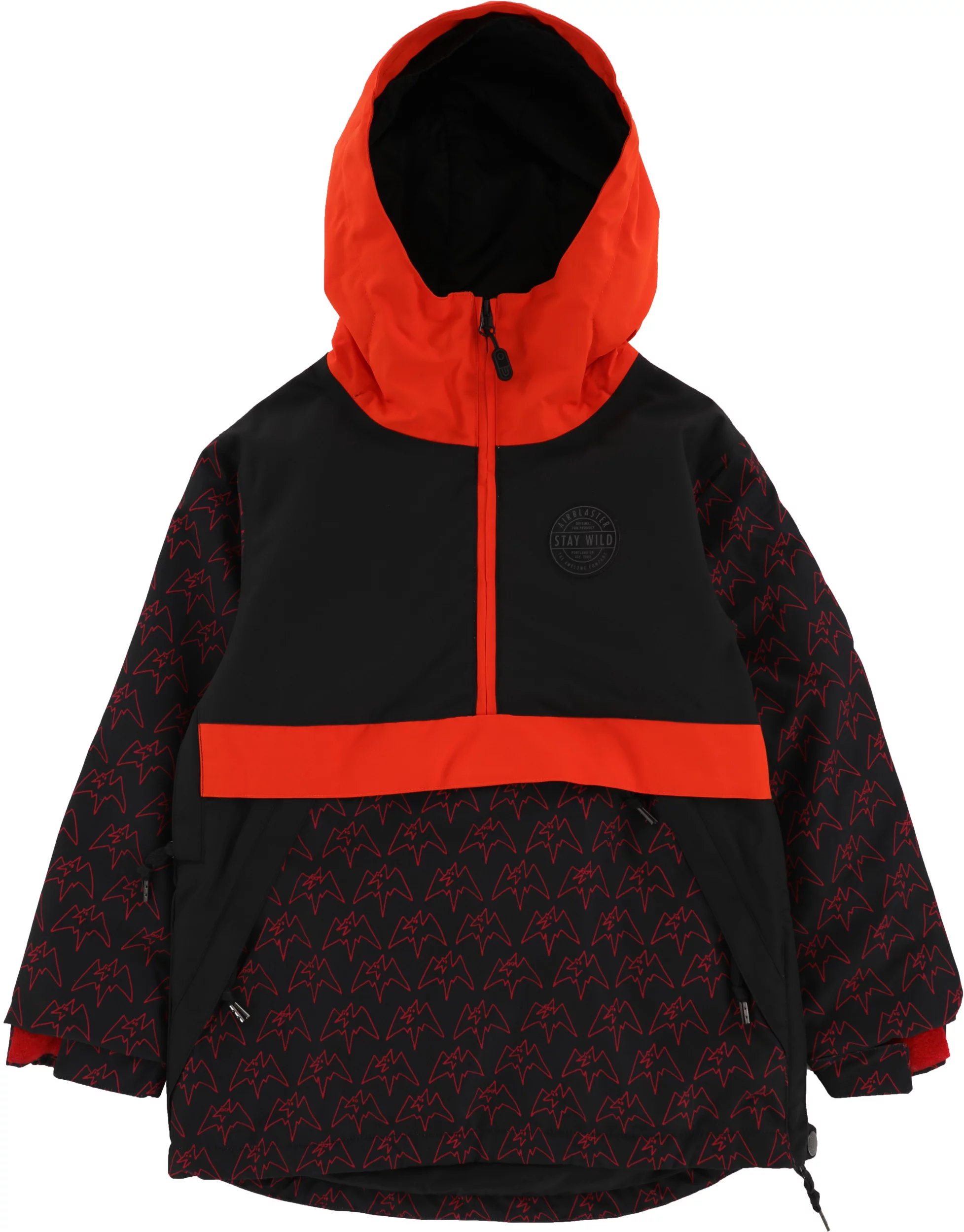 Airblaster Youth Trenchover Jacket - crimson terry | Tactics