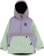 Airblaster Youth Trenchover Snowboard Jacket - mint daisy
