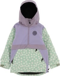 Airblaster Youth Trenchover Jacket - mint daisy