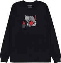 Tactics Darkroom Trash Panda L/S T-Shirt - navy