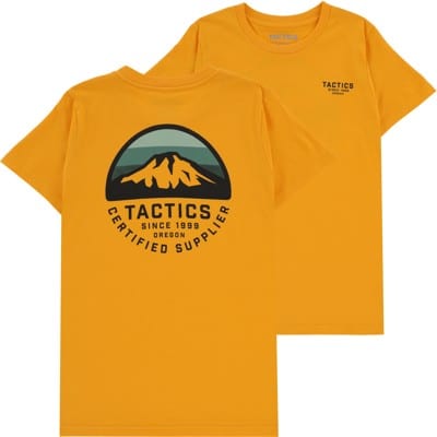 Tactics Kids Bachelor T-Shirt - dark yellow - view large