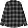Volcom Kemostone Flannel Shirt - black - reverse