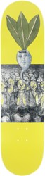 Tactics Audience Skateboard Deck - yellow
