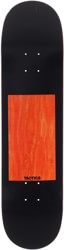 Tactics KO Skateboard Deck - black/orange