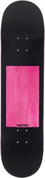 Tactics KO Skateboard Deck - black/pink