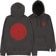 Spitfire Classic Swirl Hoodie - charcoal/red