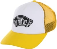 Vans Classic Patch Curved Bill Trucker Hat - old gold