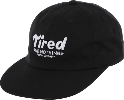 Tired Nothingth Snapback Hat - black - view large