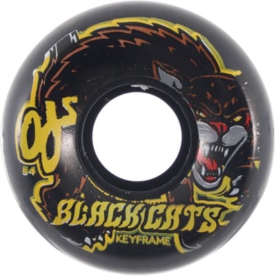 OJ Black Cats Keyframe Cruiser Skateboard Wheels - black (87a) - view large
