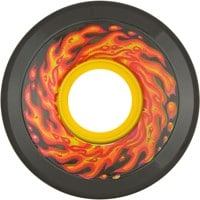 Slime Balls Mini OG Slime Cruiser Skateboard Wheels - flame/trans black (78a)