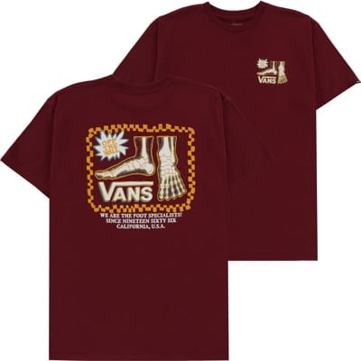 Vans XRay Foot Speacialist T-Shirt - syrah - view large