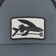flying fish fork: plume grey - front detail