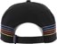 Patagonia Line Logo Ridge Stripe Funfarer Snapback Hat - black - reverse