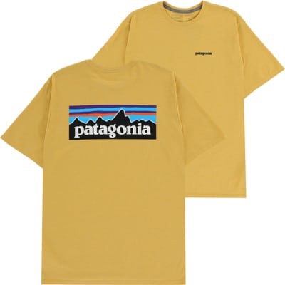 Patagonia P-6 Logo Responsibili-Tee T-Shirt - surfboard yellow - view large