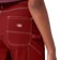 Dickies Women's Contrast Stitch Carpenter Pants - english red - pocket