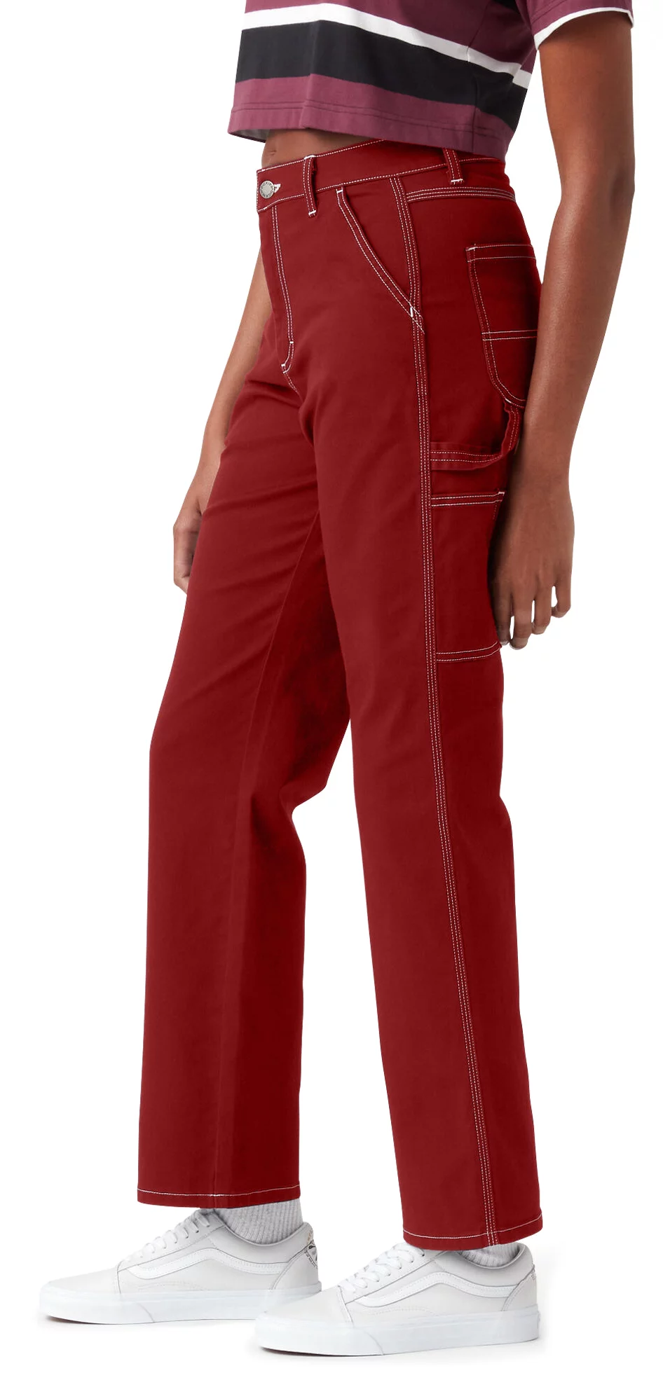 DICKIES Red Carpenter Pants