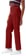 Dickies Women's Contrast Stitch Carpenter Pants - english red - side